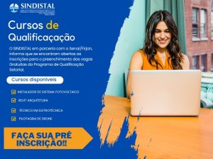 Vagas Abertas para Curso Gratuitos de Qualificação!!